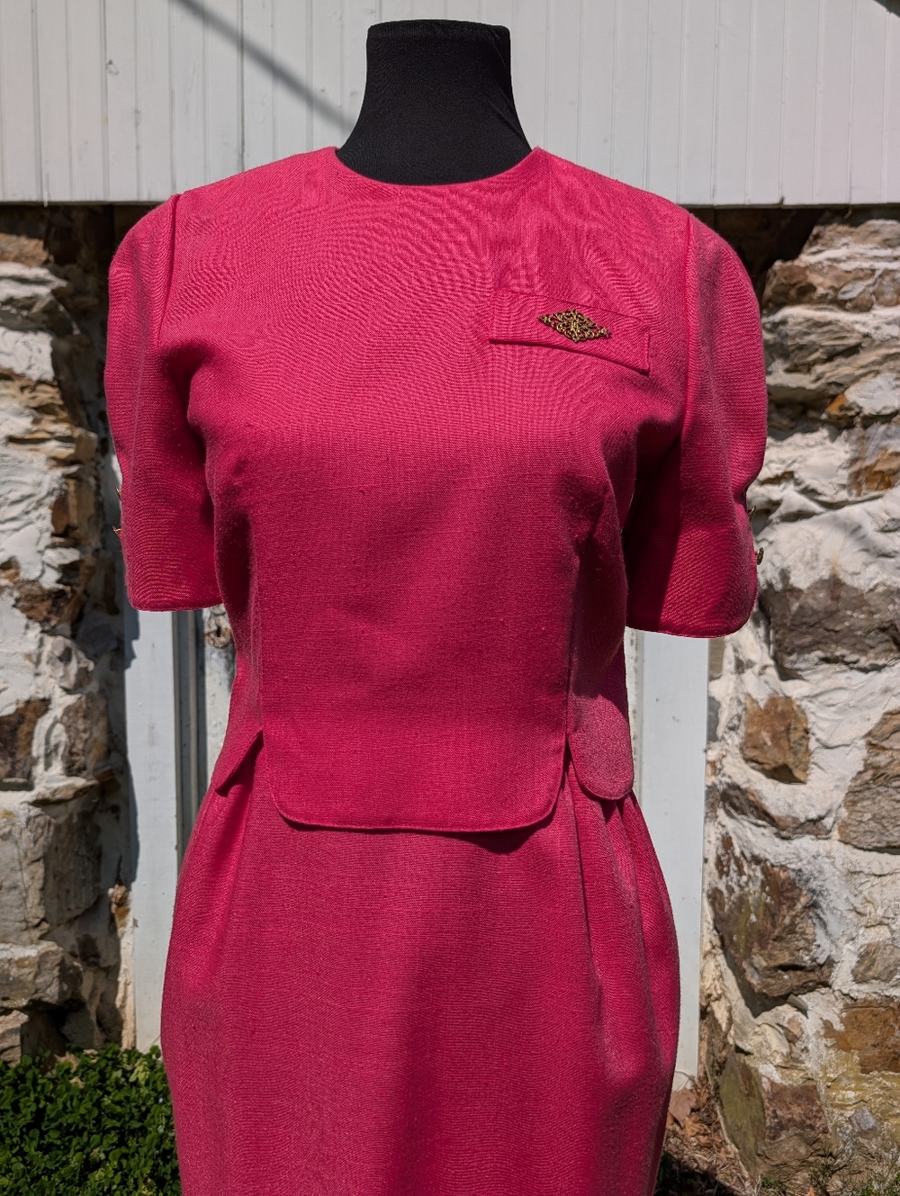 90s Pink Dress - Picture 4 of 6